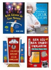 Mine Sota Seti 4 Kitap (Artık Gülsem De Gam Yemem + Gülme Başına Gelir Komşuna + Büyüyünce Çocuk Olucam + Sen Gül Ben Onları Oyalarım)