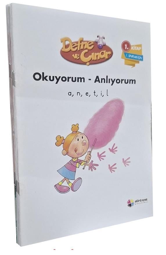 Dörtrenk 1. Sınıf Okuyorum Anlıyorum Hikaye Seti 10 Kitap (ANETİL)