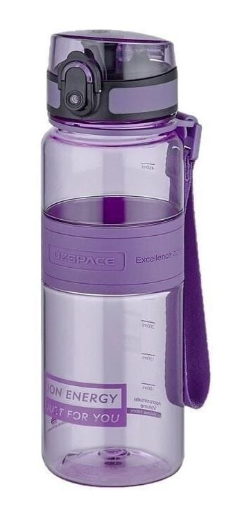 Uzspace 5025 Tritan Su Matarası 500 Ml Mor