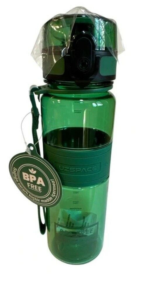 Uzspace 5025 Tritan Su Matarası 500 Ml Yeşil