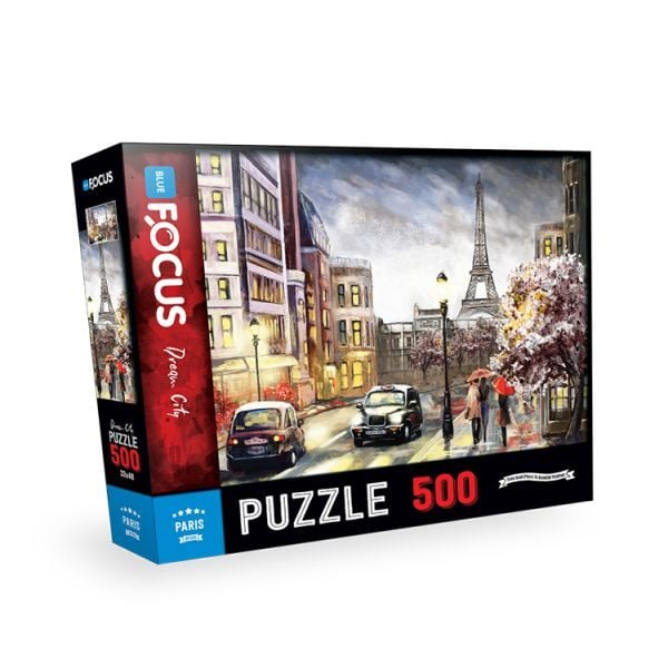 Blue Focus Paris Puzzle 500 Parça
