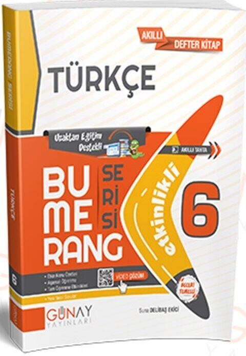 Günay 6. Sınıf Bumerang Etkinlikli Türkçe