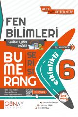 Günay 6. Sınıf Bumerang Fen Bilimleri Etkinlikli Akıllı Kitap