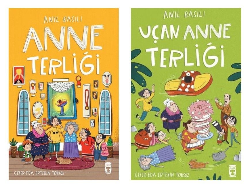 Anıl Basılı Uçan Anne Terliği + Anne Terliği (2 Kitap)
