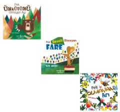 Pek İşi Olmayan Arı + Pek Ürkütücü Olmayan Ayı + Sessiz Olmayan Fare (3 Kitap)