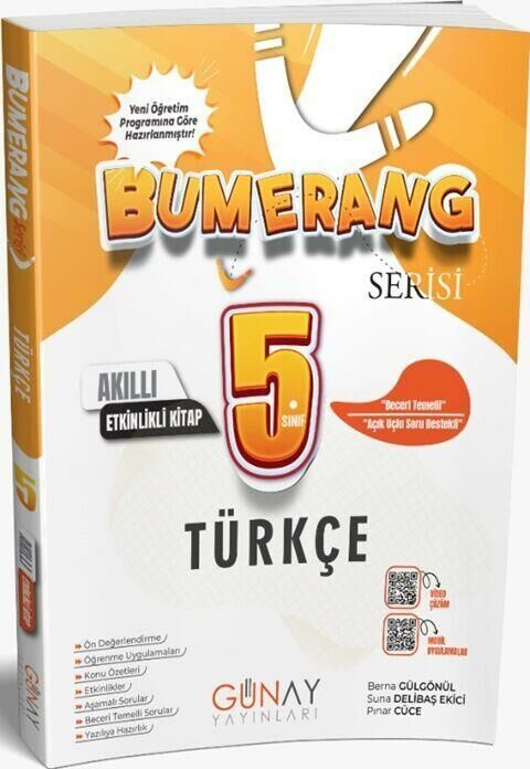 Günay 5. Sınıf Zoom Bumerang Etkinlikli Türkçe