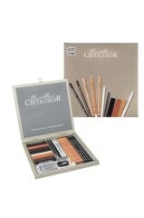 Passion Box Drawing Set Premium Çizim Seti Ahşap Kutu 25 Parça