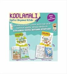 Kodlamalı Eğitici Boyama Kitabı 5 6 Yaş 2 Kitap Takım KOLEKTİF
