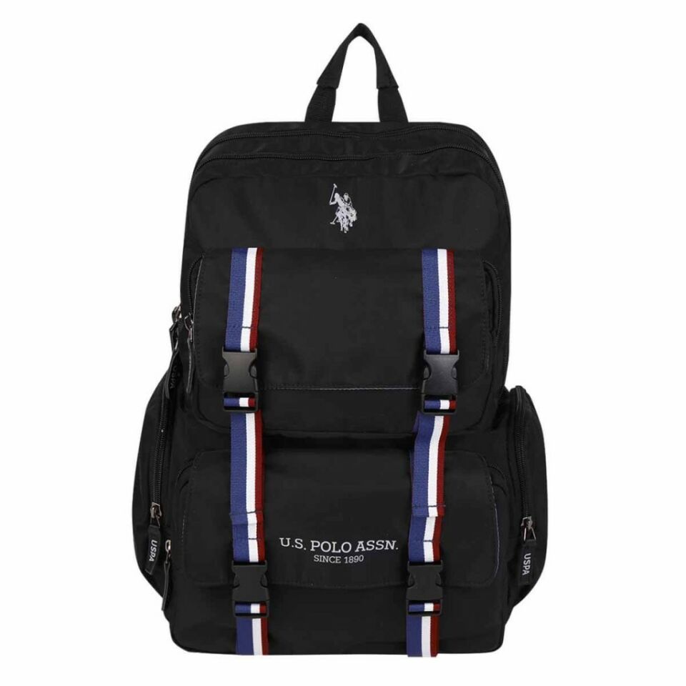 U.S. Polo Siyah Okul Çantası Siyah