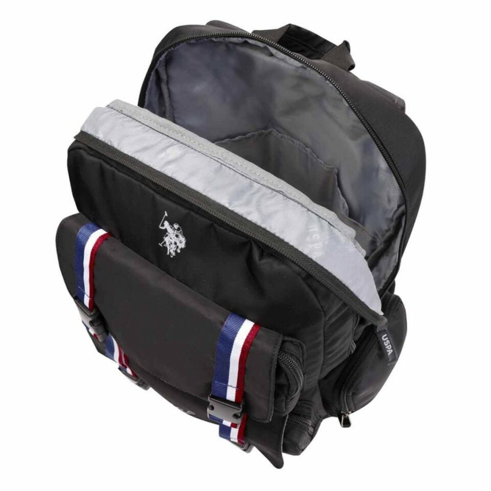 U.S. Polo Siyah Okul Çantası Siyah