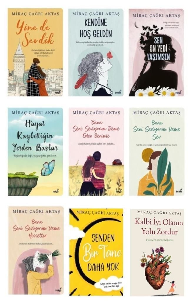 Miraç Çağrı Aktaş Seti (9 Kitap)