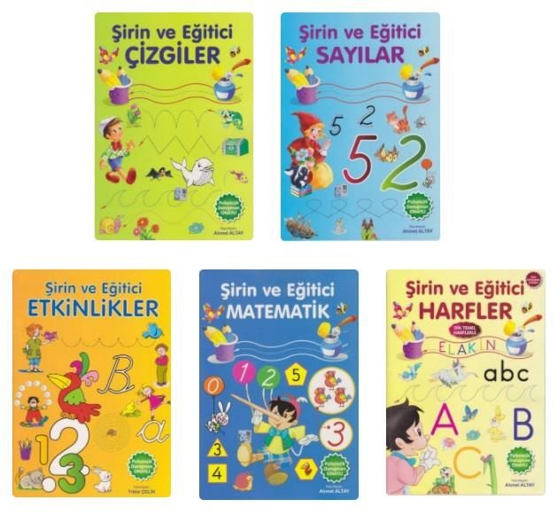 Parıltı Okul Öncesi Eğitim Seti 5 Kitap Set