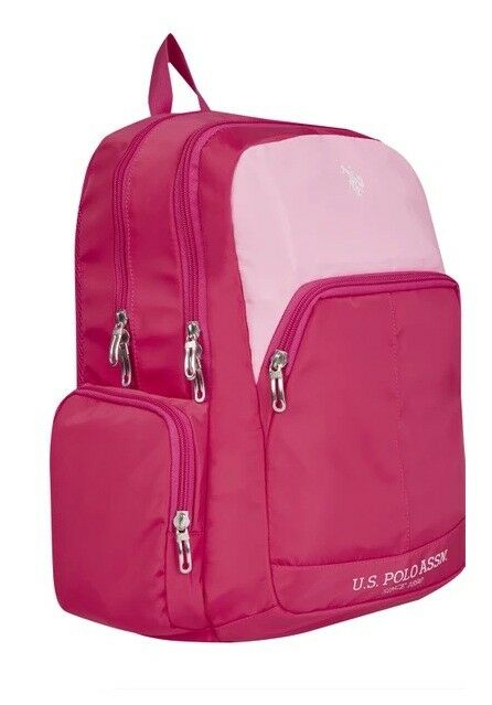 U.S. Polo Pembe Okul Çantası