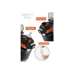 Vagon Lıfe Tritan Tkk Su Matarası 800 Ml T1020 Beyaz