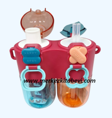 Vagonlife 800 Ml Matara Suluk Yeşil- Pembe 2 li