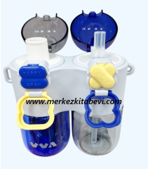 Vagonlife 800 Ml Matara Suluk Mavi Sarı 2 li