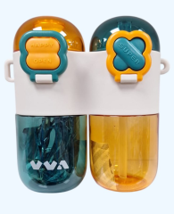 Vagonlife 800 Ml Matara Suluk Yeşil- Turuncu 2 li