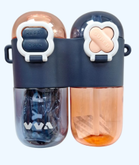 Vagonlife 800 Ml Matara Suluk Mavi - Pembe 2 li