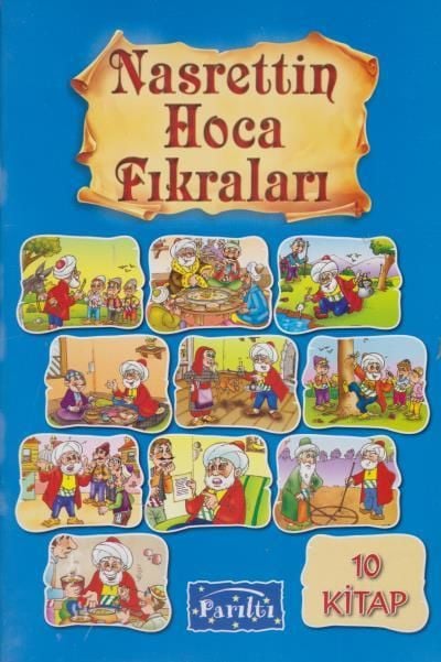 Parıltı 1. Sınıf Nasrettin Hoca Fıkraları 10 Kitap
