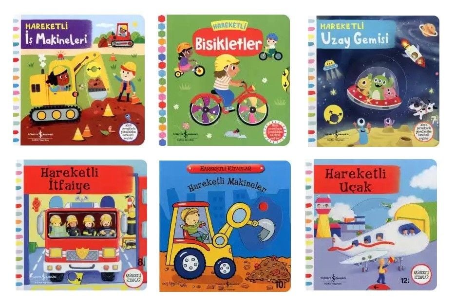 Hareketli Araçlar Serisi (6 Kitap)