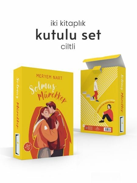 Solmuş Mürekkep İki Kitaplık Set MERYEM NART