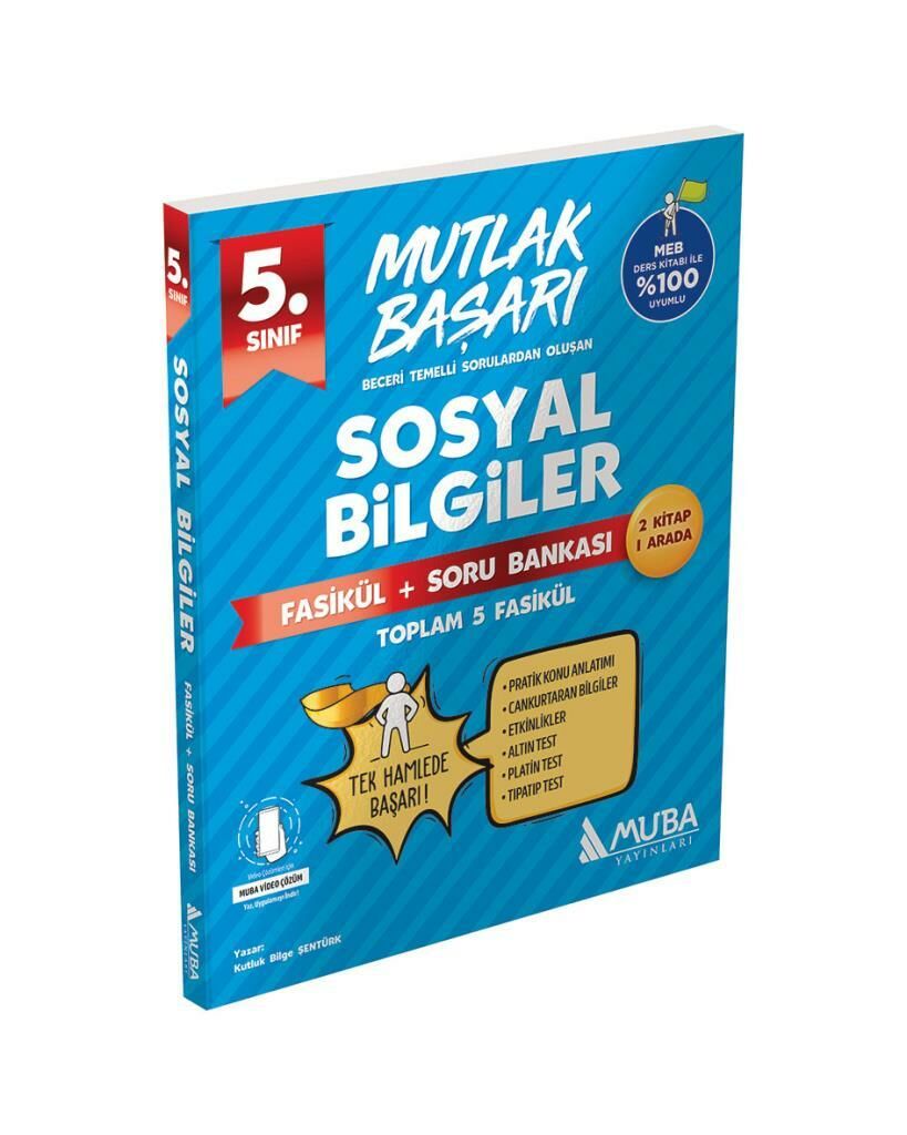 Muba 5. Sınıf Sosyal Bilgiler Fasikül + Soru Bankası