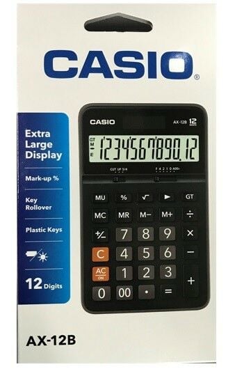 Casio AX-12B Masaüstü Hesap Makinesi