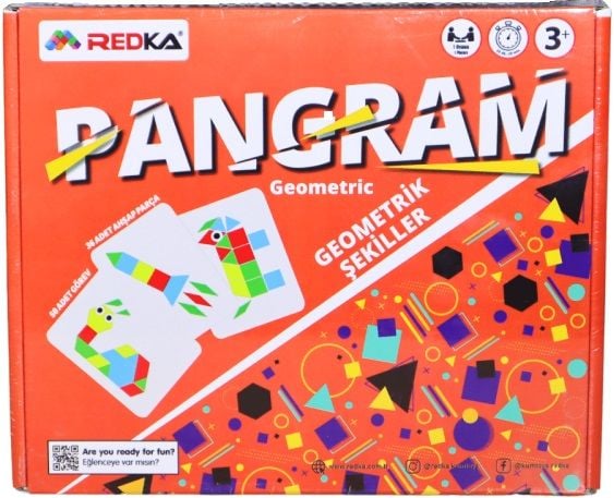 Redka Pangram Geometrik Şekiller Zeka Akıl Oyunları