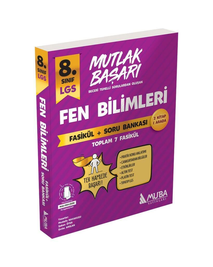 Muba 8. Sınıf Fen Bilimleri Fasikül + Soru Bankası
