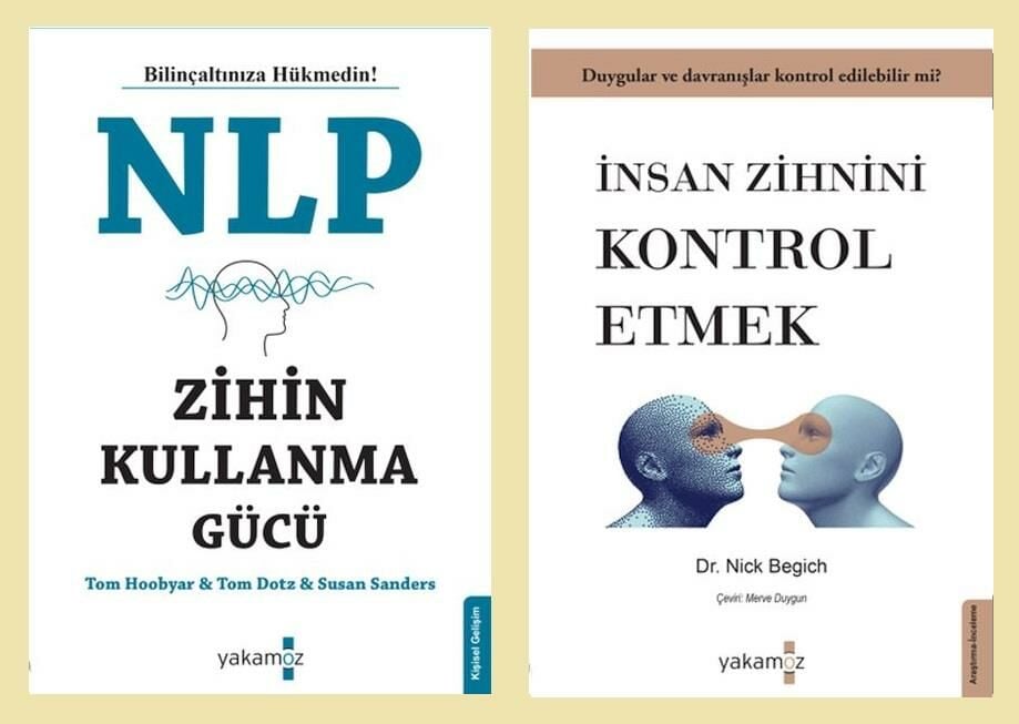 İnsan Zihnini Kontrol Etmek + NLP Zihin Kullanma Gücü (2 Kitap)