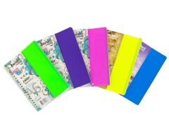 A6 PP Kapak Kareli Not Defteri Telli (1Adet)