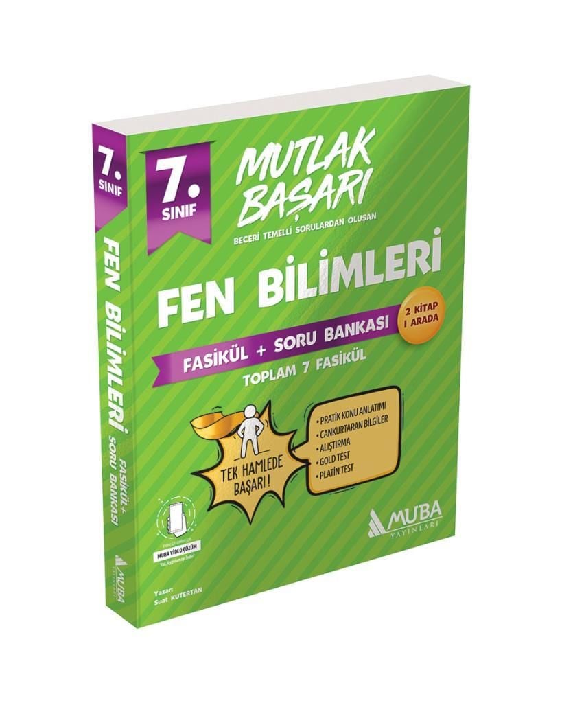 Muba 7. Sınıf Fen Bilimleri Fasikül + Soru Bankası