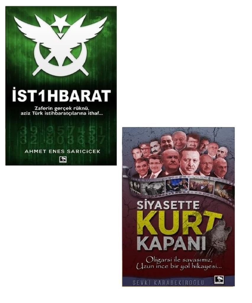 İst1hbarat + Siyasette Kurt Kapanı Set 2 Kitap