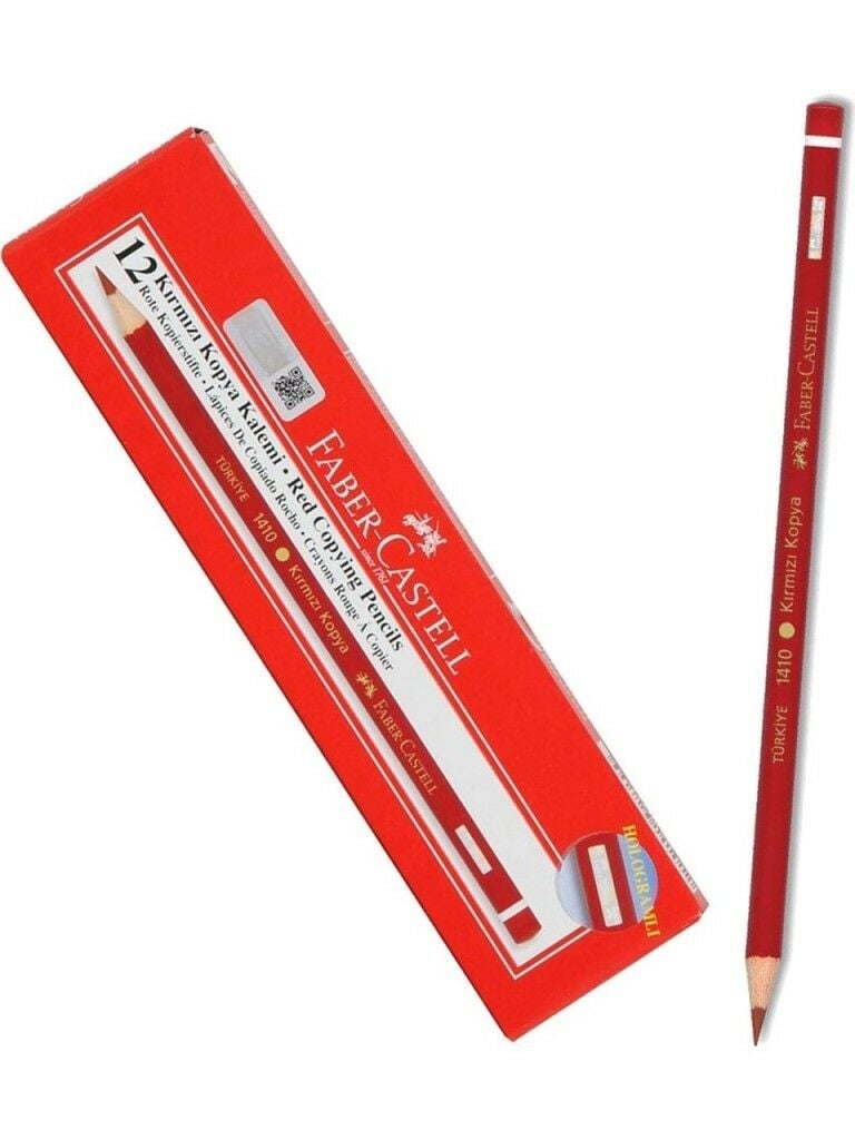 Faber Castell Faber Castell Kırmızı Kopya Kalemi (12 Adet)