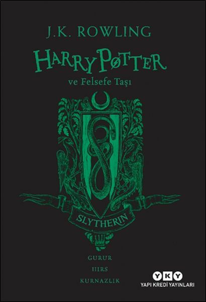 Harry Potter ve Felsefe Taşı 20. Yıl Slytherin Özel Baskısı J. K. ROWLİNG
