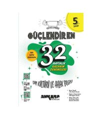 Ankara 5. Sınıf Güçlendiren Din Kültürü Ve Ahlak Bilgisi 32 Haftalık Deneme