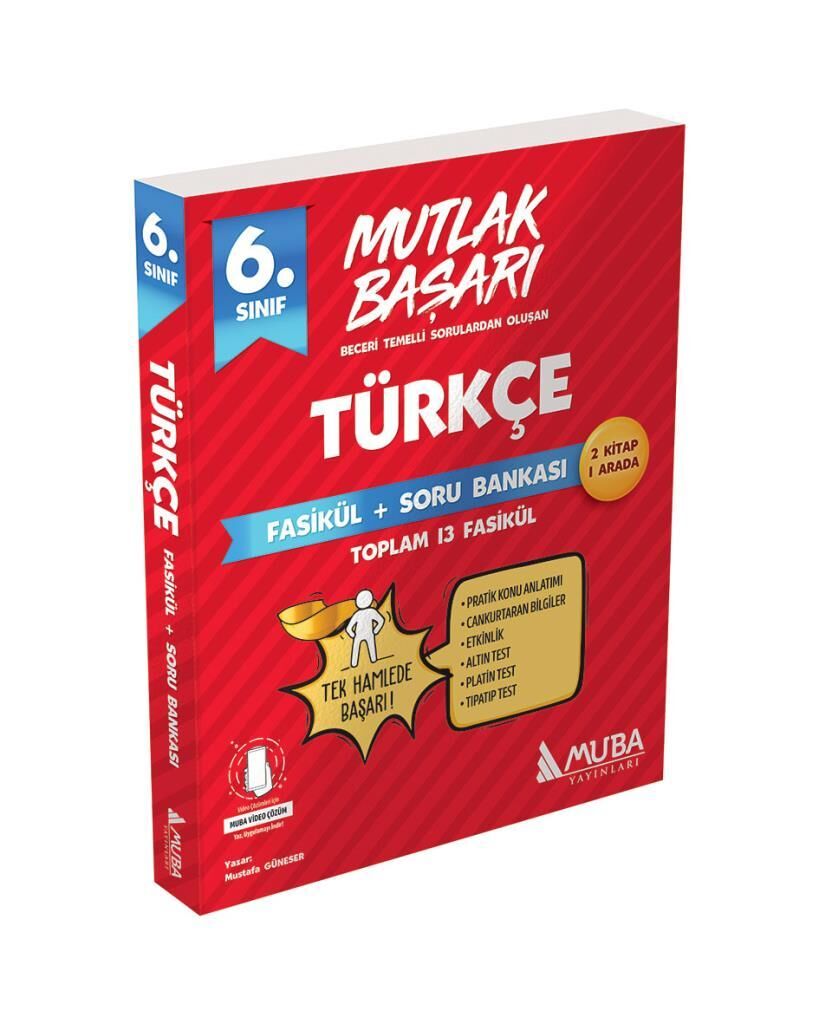 Muba  6. Sınıf Türkçe Fasikül + Soru Bankası