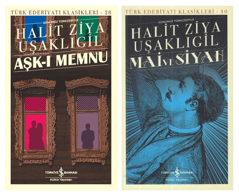 İş Bankası Halit Ziya Uşaklıgil Mai ve Siyah + Aşkı Memnu 2 Kitap