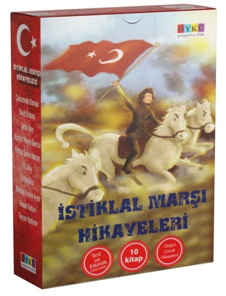 Öykü 4. Sınıf İstiklal Marşı Hikayeleri 10 Kitap