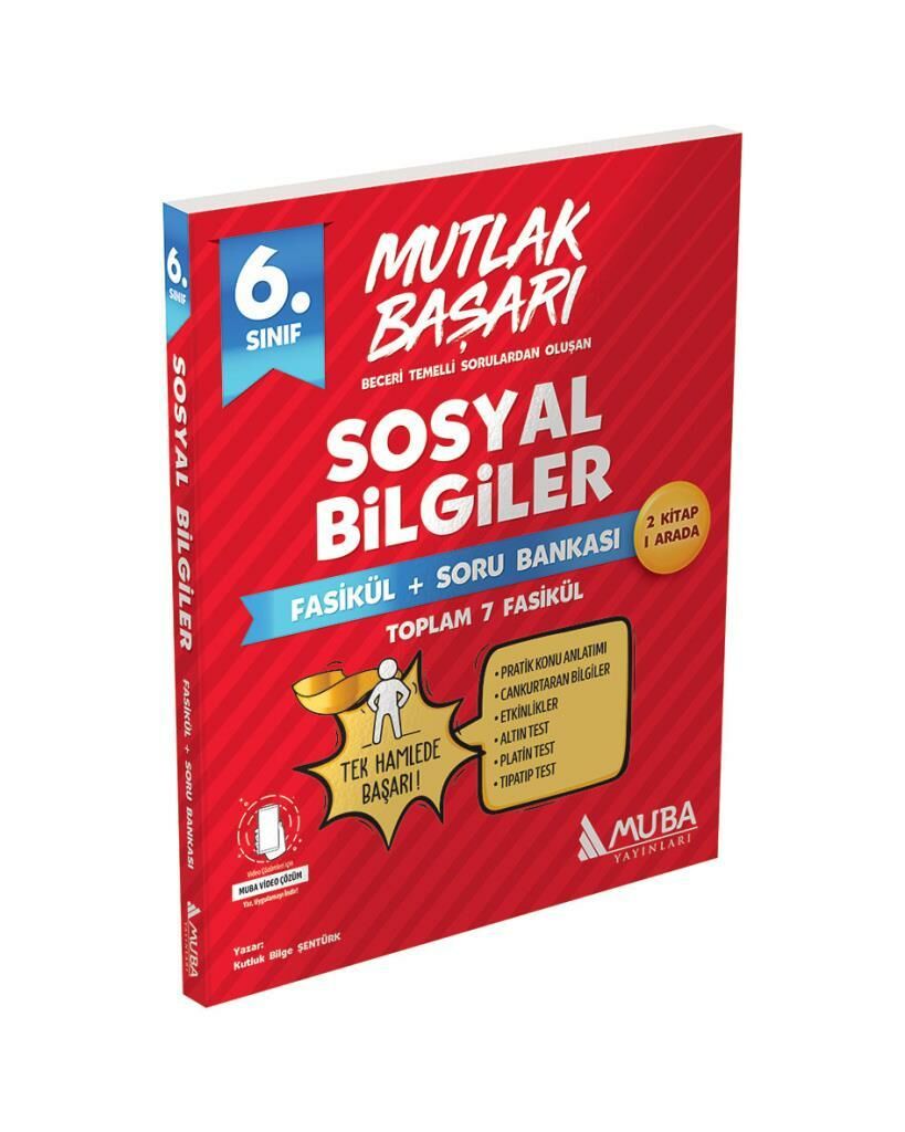 Muba 6. Sınıf Sosyal Bilgiler Fasikül + Soru Bankası