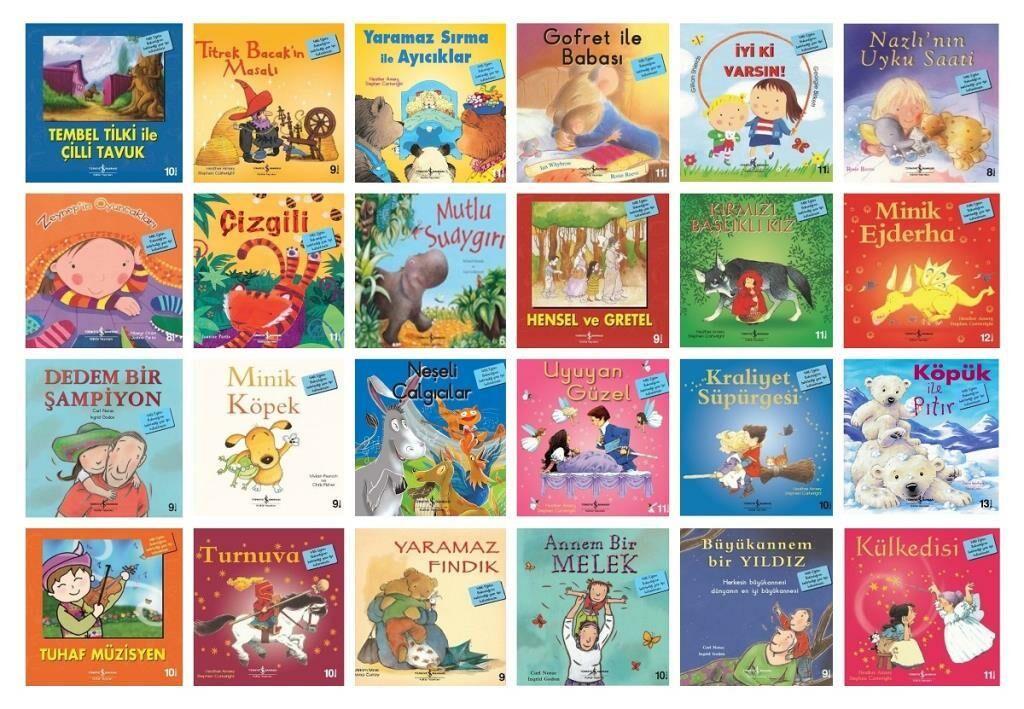 İş Bankası İlk Okuma Kitaplarım 24 Kitap Set