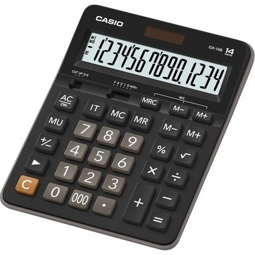 Casio 14 Hane Masaüstü Hesap Makinesi (GX-14B)