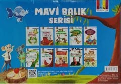 Öykü 1. Sınıf Mavi Balık Hikaye Seti 10 Kitap