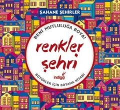 Büyükler İçin Boyama Renkler Şehri
