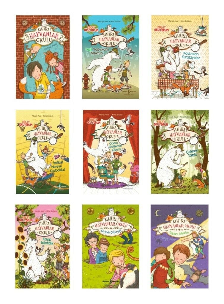 Sihirli Hayvanlar Okulu Seti (9 Kitap)