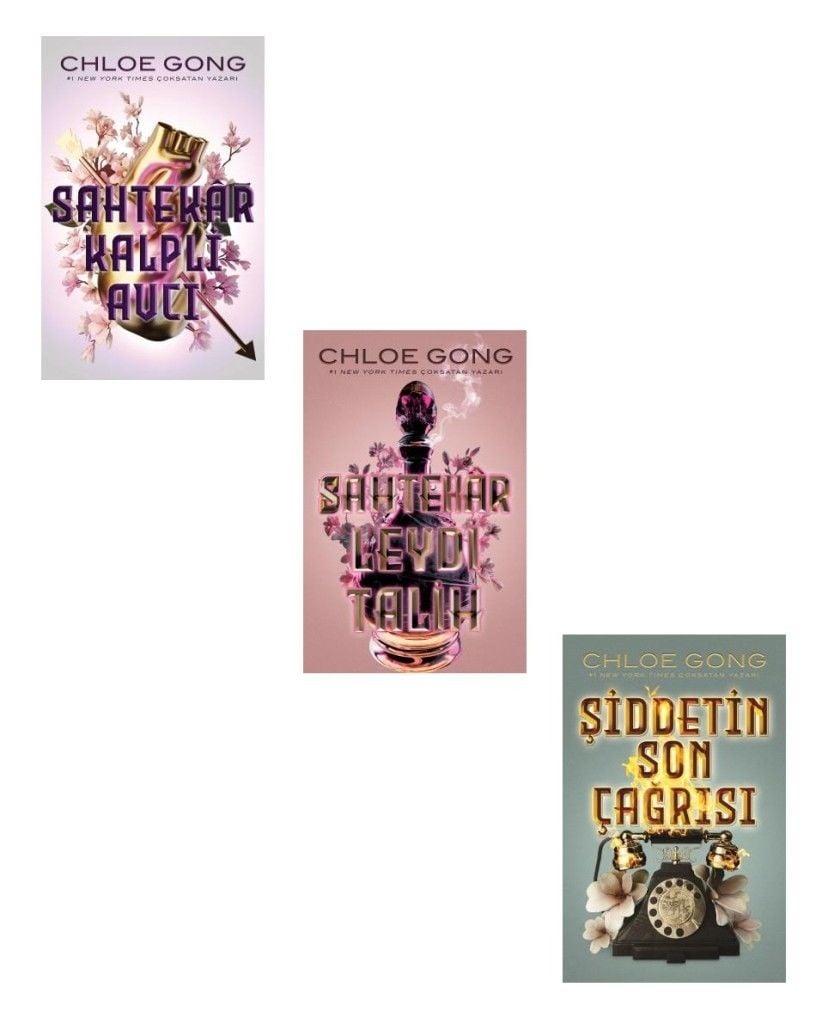 Gizli Şanghay Dünyası Seti 3 Kitap (Sahtekar Kalpli Avcı + Sahtekar Leydi Talih + Şiddetin Son Çağrısı)