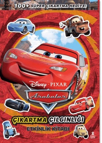 Disney Arabalar - Çıkartma Çılgınlığı Etkinlik Kitabı