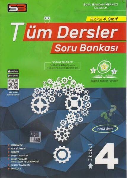 SBM Yayınları 4. Sınıf Tüm Dersler Soru Bankası