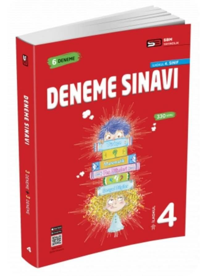 SBM Yayınları İlkokul 4. Sınıf 6 Deneme Sınavı