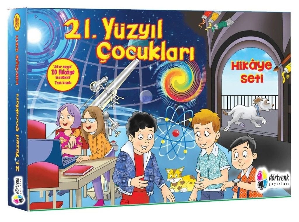 Dörtrenk 4. Sınıf 21. Yüzyıl Çocukları Hikaye Seti (10 Kitap)
